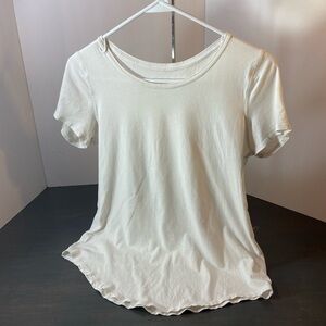 Lululemon Classic White Short Sleeve Women's Tee
